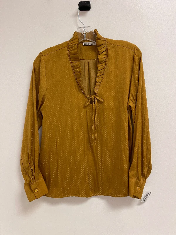 Top Long Sleeve By Clothes Mentor In Yellow, Size: S Street