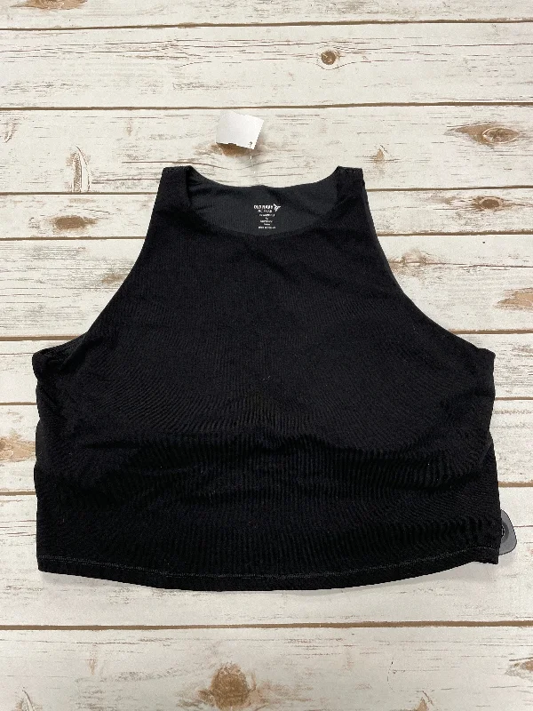 Athletic Tank Top By Old Navy In Black, Size: Xl Stylish Men's Neon