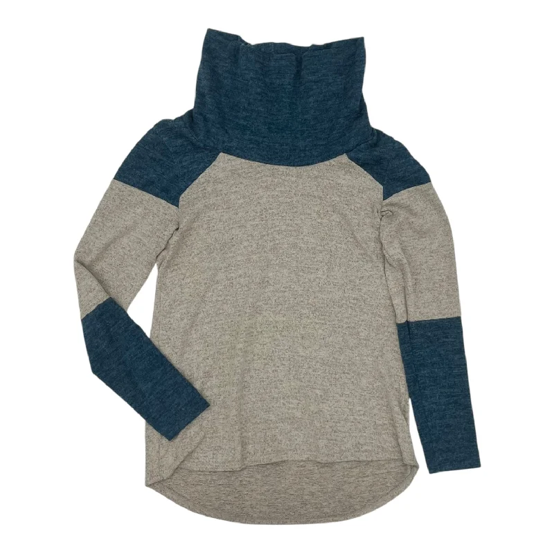 Top Ls By White Birch In Blue & Grey, Size:M Monochromatic All