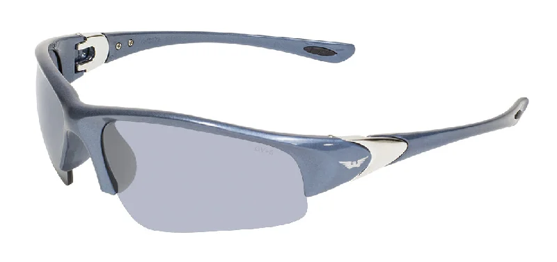 Cool Breeze Blue Frame Smoke Lens Athletic Men's High