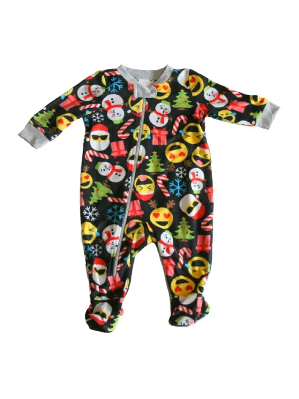 Kids Boy's Graphic Printed Christmas Jumpsuit,Multi Relaxed Men's Australian 