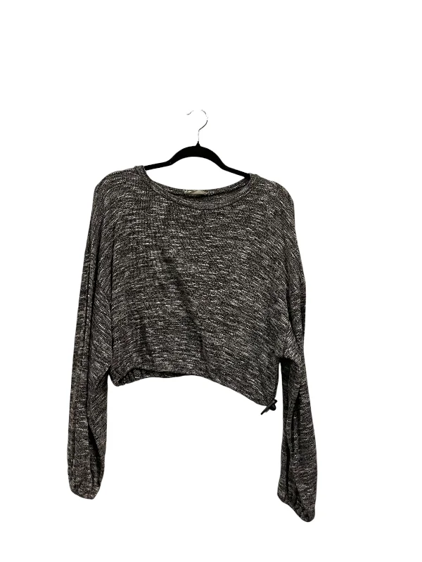 Top Long Sleeve Basic By Altard State In Grey, Size: M Monochromatic All