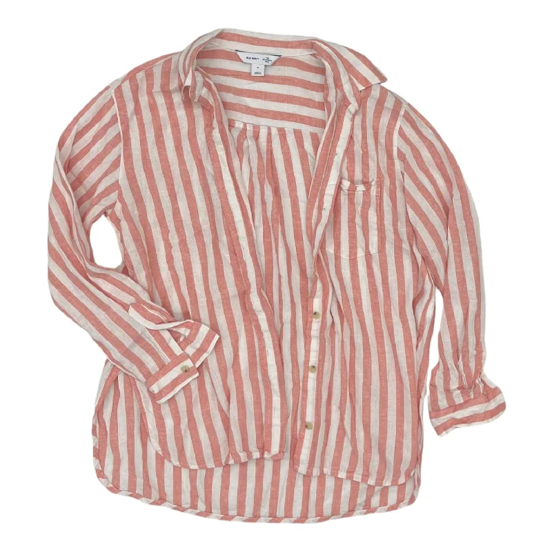 Top Ls By Old Navy In Pink & White, Size:S Refined Men's Classic 