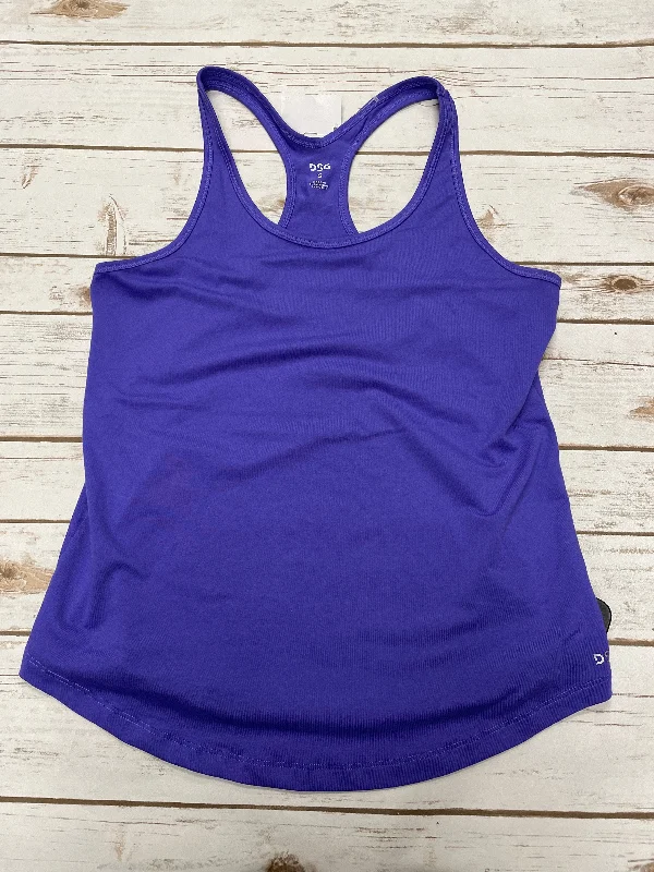 Athletic Tank Top By Dsg Outerwear In Purple, Size: S Adventure