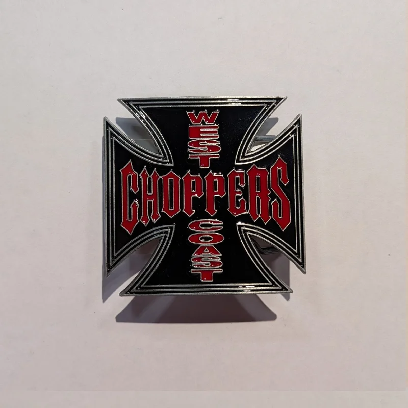 Belt Buckle - Choppers Red Modern Men's 