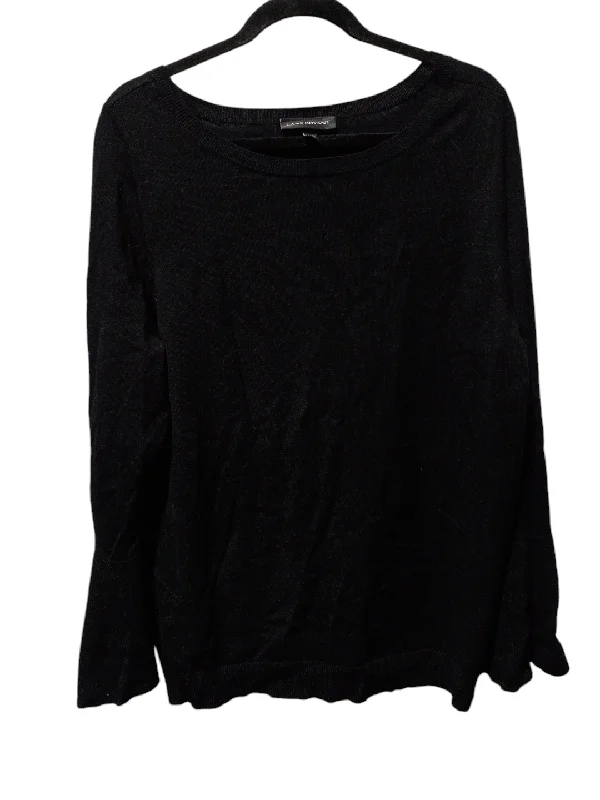 Top Long Sleeve By Lane Bryant In Black, Size: Xl Organic