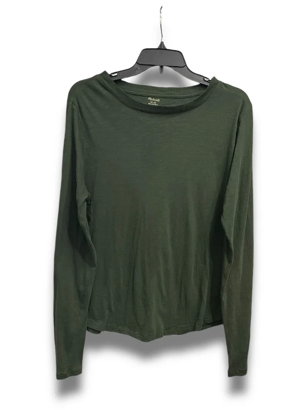 Top Long Sleeve Basic By Madewell In Green, Size: Xl Refined Men's Hand