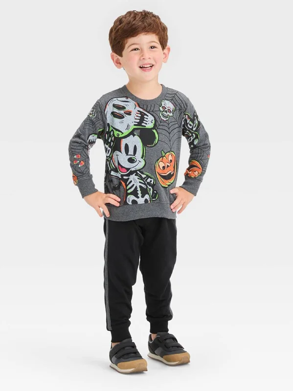 Kids Boy's Graphic Printed Top,Dark Grey Sleek Men's Contemporary 