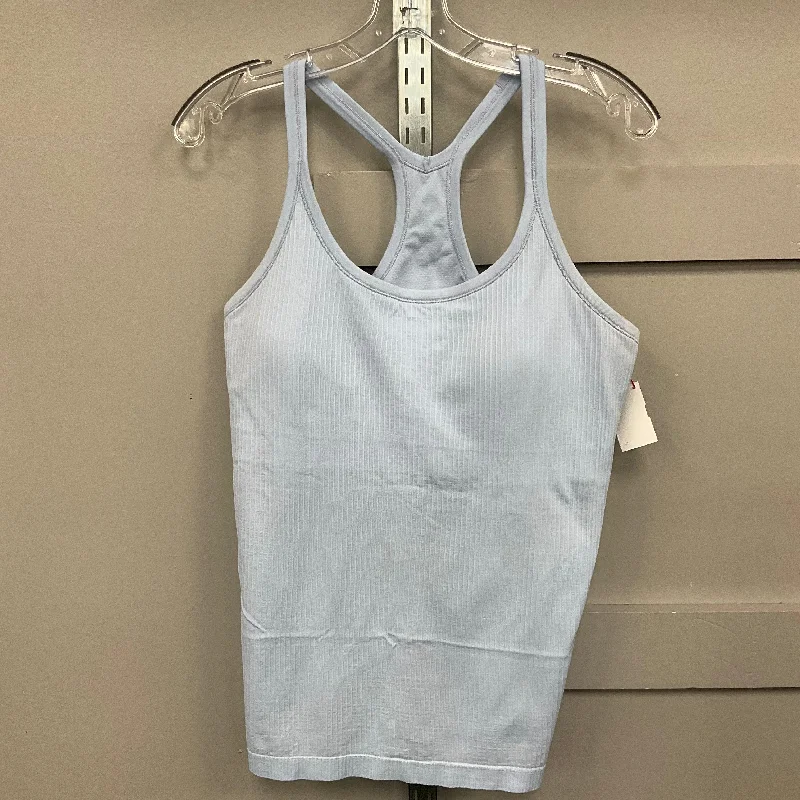 Athletic Tank Top By Lululemon In Blue, Size: 12 Elegant Men's Cashmere