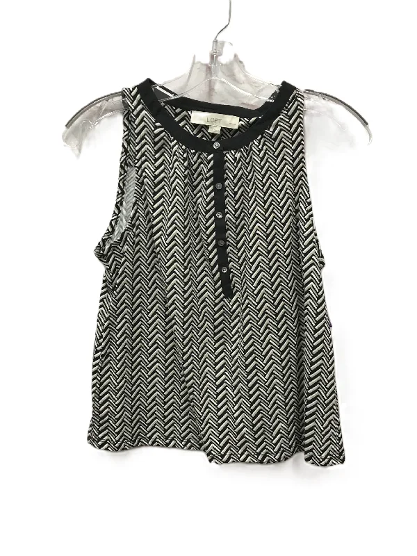 Top Sleeveless By Loft  Size: Xxs British Gentleman Style