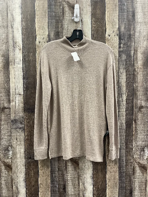 Top Long Sleeve By Abercrombie And Fitch In Brown, Size: Xs Artistic Men's Avant