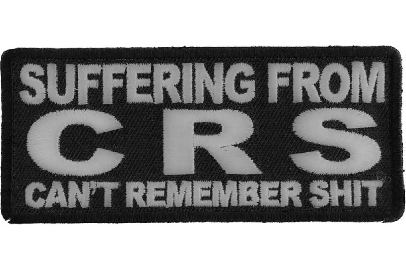 Suffering From CRS Patch Traditional Men's Wool