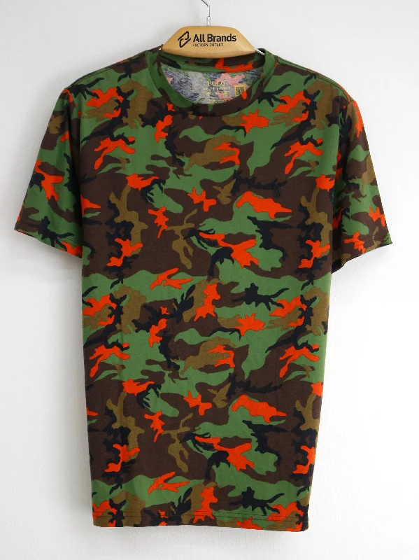 Kids Boy Camo Printed T-Shirt,Multi Gym