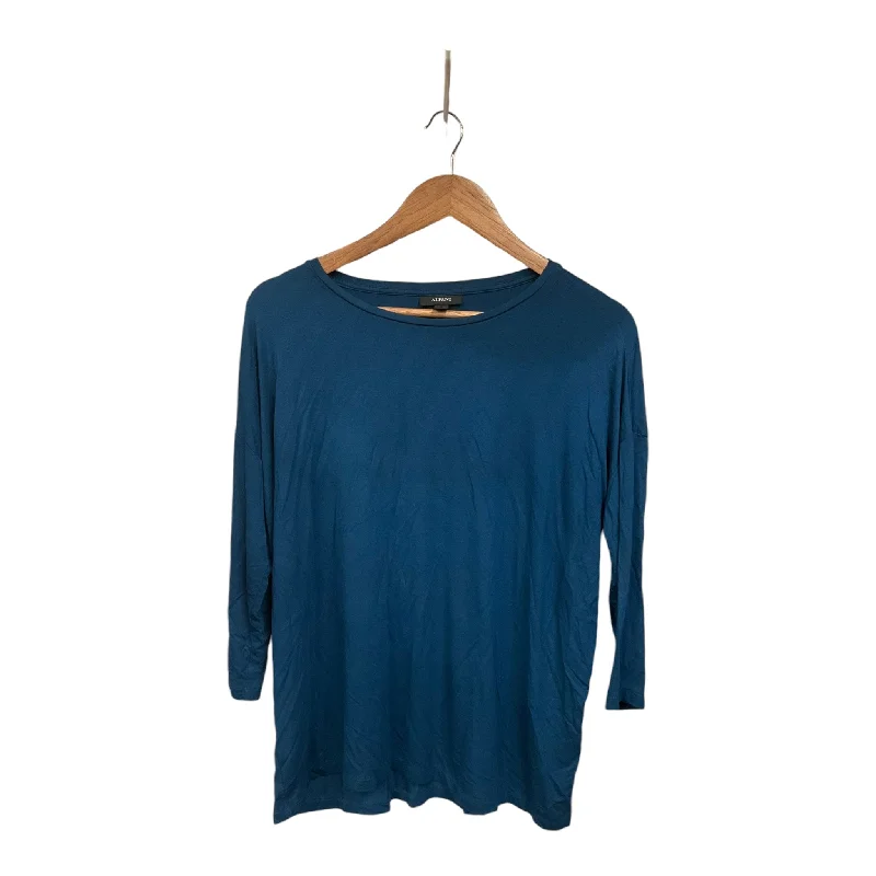 Top Long Sleeve By Alfani In Blue, Size: S Elegant Men's Cashmere