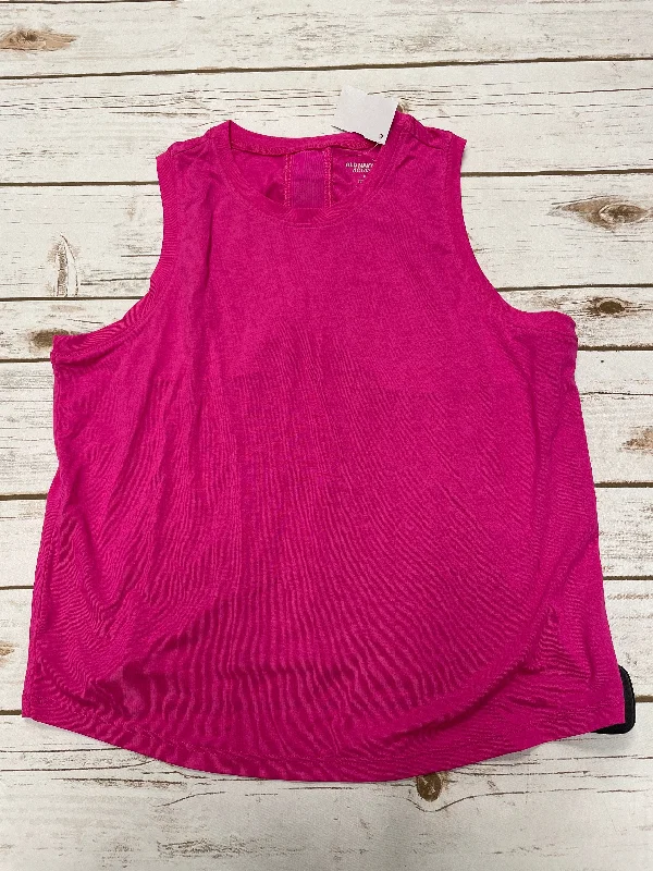 Athletic Tank Top By Old Navy In Pink, Size: M Tough Men's Military